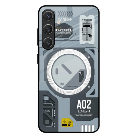 Modern Technology Glossy Case for Samsung Galaxy S25 Plus 5G