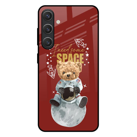 Astronaut Bear Glossy Case for Samsung Galaxy S25 Plus 5G