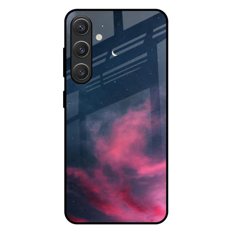 Moon Night Glossy Case For Samsung Galaxy S25 Plus 5G