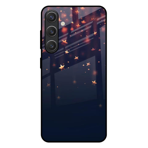 Falling Stars Glossy Case For Samsung Galaxy S25 Plus 5G