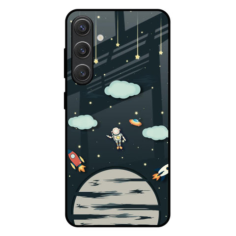 Astronaut Dream Glossy Case For Samsung Galaxy S25 Plus 5G