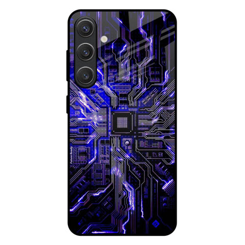 Techno Color Pattern Glossy Case For Samsung Galaxy S25 Plus 5G