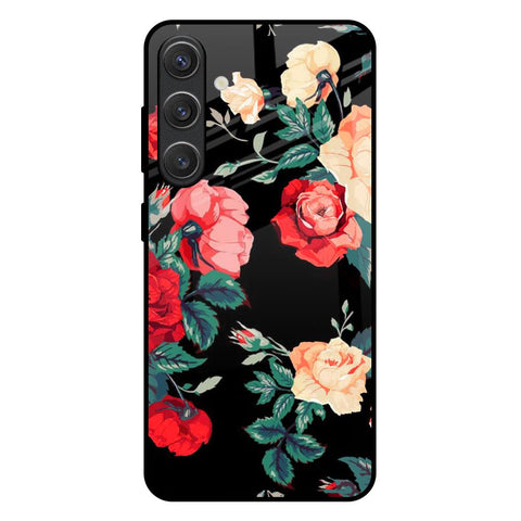Floral Bunch Glossy Case For Samsung Galaxy S25 Plus 5G