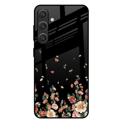 Floating Floral Print Glossy Case for Samsung Galaxy S25 Plus 5G
