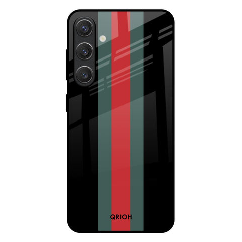 Vertical Stripes Glossy Case for Samsung Galaxy S25 Plus 5G