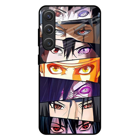 Anime Eyes Glossy Case for Samsung Galaxy S25 Plus 5G
