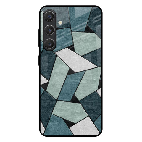 Abstact Tiles Glossy Case for Samsung Galaxy S25 Plus 5G