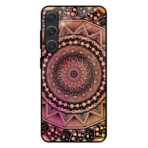 Floral Mandala Glossy Case for Samsung Galaxy S25 Plus 5G