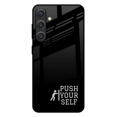 Push Your Self Glossy Case for Samsung Galaxy S25 Plus 5G