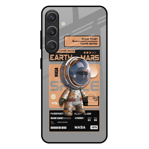 Space Ticket Glossy Case for Samsung Galaxy S25 Plus 5G