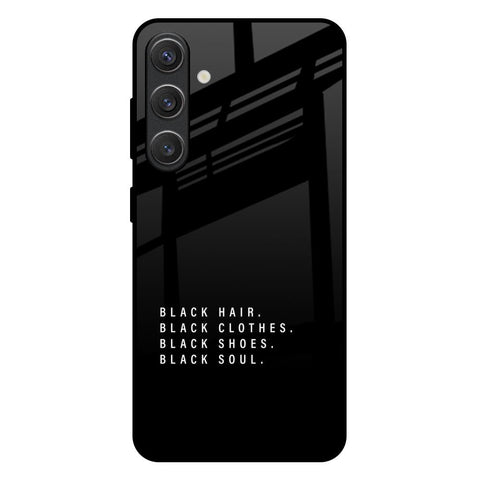 Black Soul Glossy Case for Samsung Galaxy S25 Plus 5G