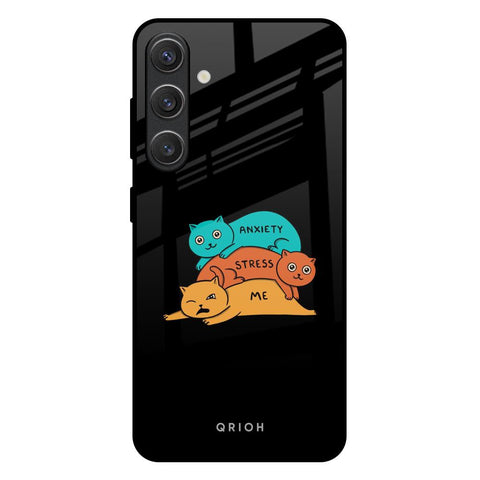 Anxiety Stress Glossy Case for Samsung Galaxy S25 Plus 5G