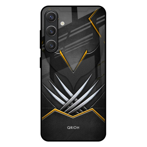 Black Warrior Glossy Case for Samsung Galaxy S25 Plus 5G