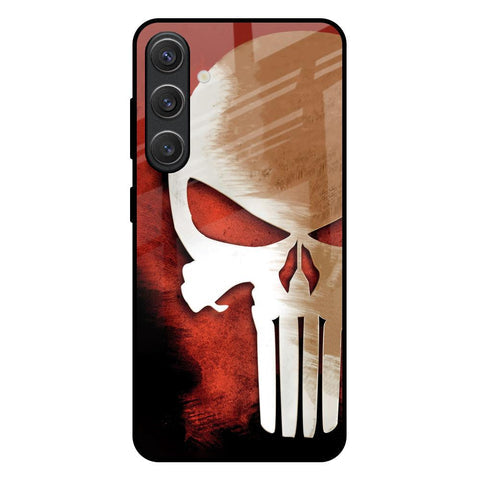 Red Skull Glossy Case for Samsung Galaxy S25 Plus 5G