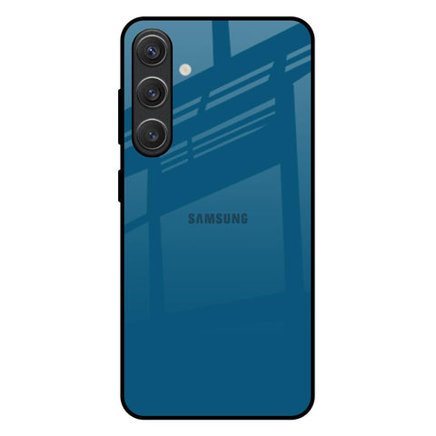 Cobalt Blue Glossy Case for Samsung Galaxy S25 Plus 5G