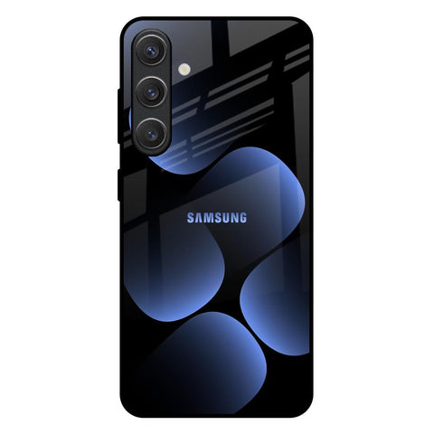 Five Blue Spots Glossy Case for Samsung Galaxy S25 Plus 5G