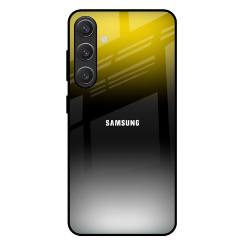 Yellow Shadow Glossy Case for Samsung Galaxy S25 Plus 5G
