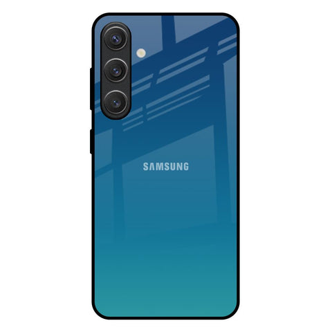 Celestial Blue Glossy Case For Samsung Galaxy S25 Plus 5G