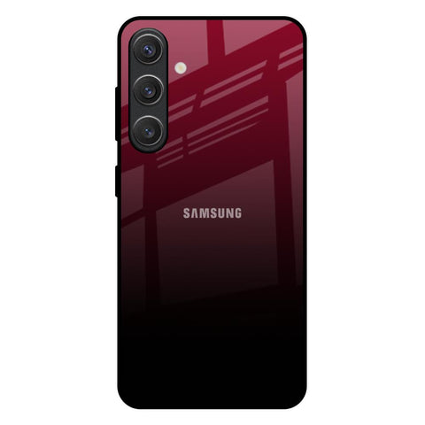 Wine Red Glossy Case For Samsung Galaxy S25 Plus 5G