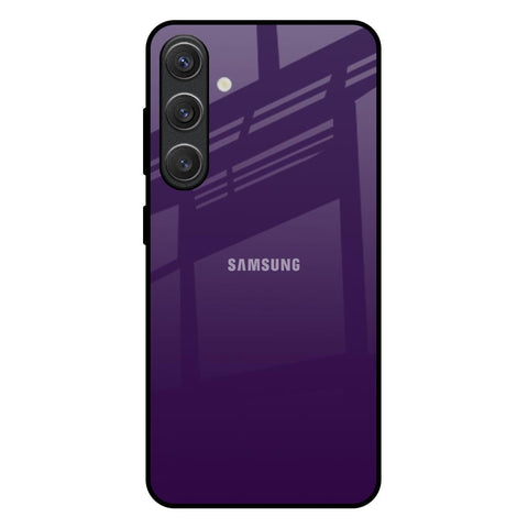 Dark Purple Glossy Case for Samsung Galaxy S25 Plus 5G