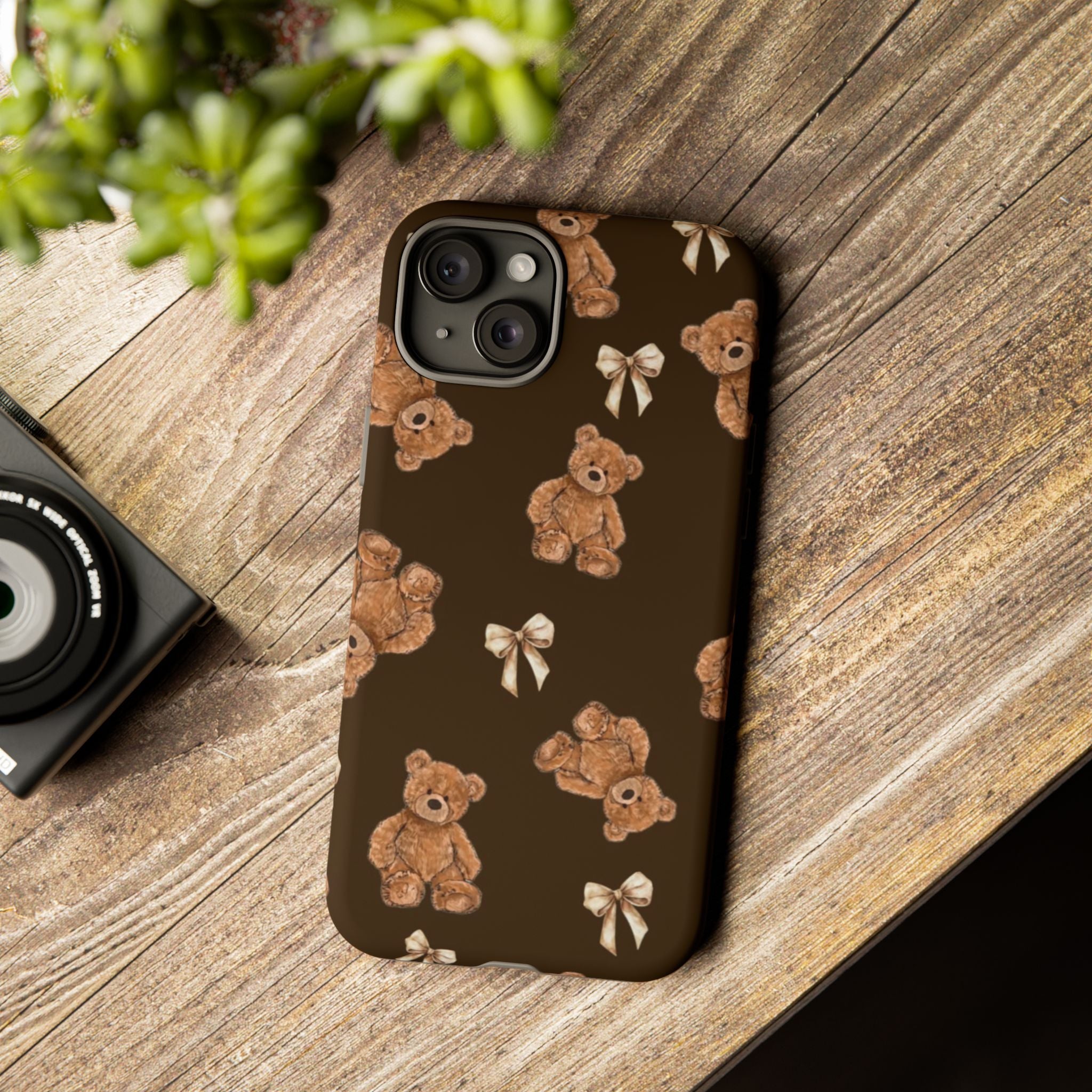 Cocoa Teddies Premium Tough Shining Phone Case (Double Layer) Available For All iPhone Models