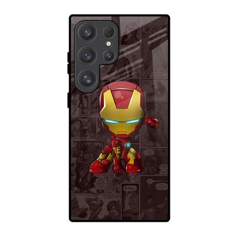 Angry Baby Super Hero Glossy Case for Samsung Galaxy S25 Ultra 5G