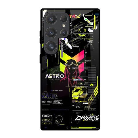 Astro Glitch Glossy Case for Samsung Galaxy S25 Ultra 5G