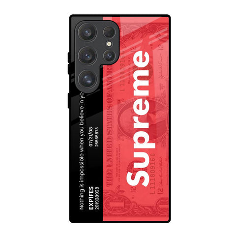 Supreme Ticket Glossy Case for Samsung Galaxy S25 Ultra 5G