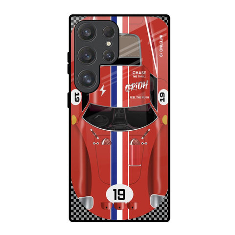Racing Vintage Glossy Case for Samsung Galaxy S25 Ultra 5G