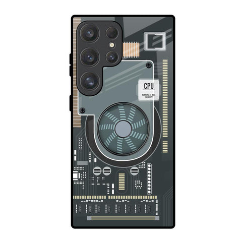 Motherboard Circuit Glossy Case for Samsung Galaxy S25 Ultra 5G