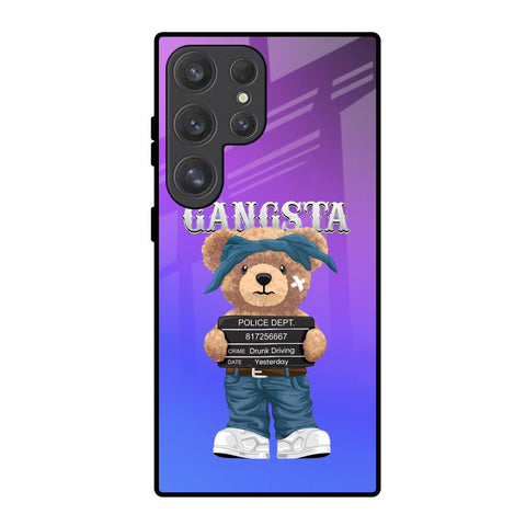 Gangsta Bear Glossy Case for Samsung Galaxy S25 Ultra 5G
