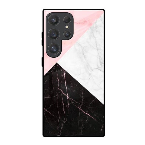 Marble Collage Art Glossy Case For Samsung Galaxy S25 Ultra 5G