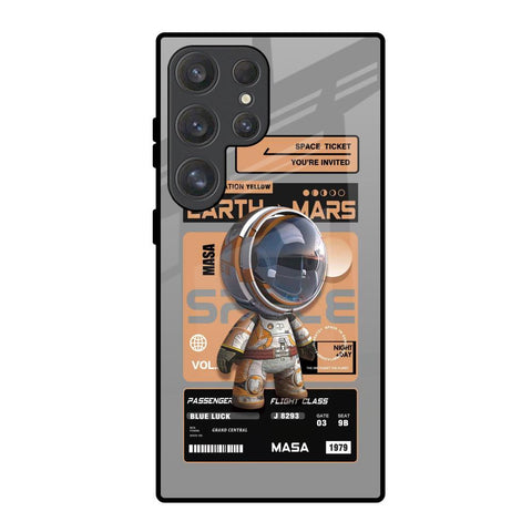 Space Ticket Glossy Case for Samsung Galaxy S25 Ultra 5G