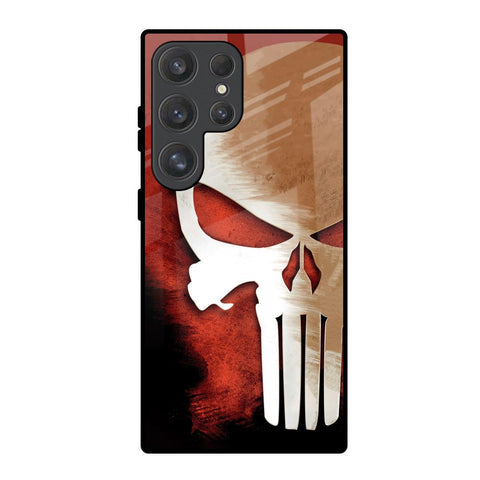 Red Skull Glossy Case for Samsung Galaxy S25 Ultra 5G