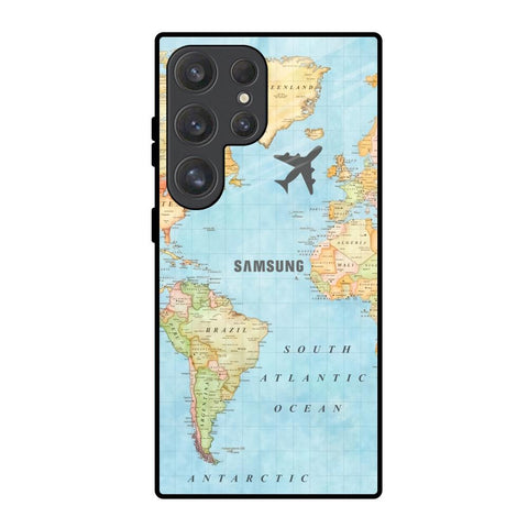 Fly Around The World Glossy Case for Samsung Galaxy S25 Ultra 5G