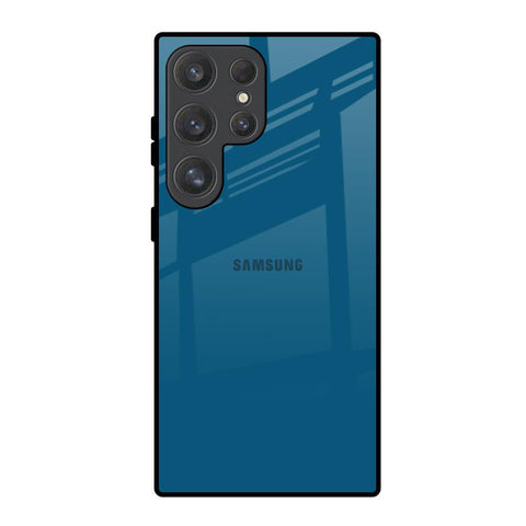 Cobalt Blue Glossy Case for Samsung Galaxy S25 Ultra 5G