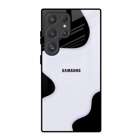 Wheat Cream Wavy Glossy Case for Samsung Galaxy S25 Ultra 5G