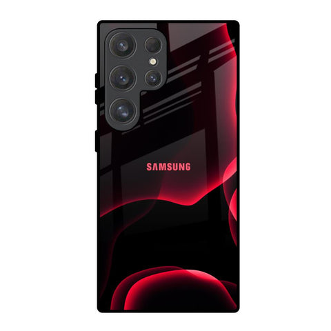 Red Thunder Glossy Case for Samsung Galaxy S25 Ultra 5G