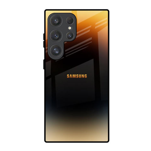 Grainy Yellow Glossy Case for Samsung Galaxy S25 Ultra 5G