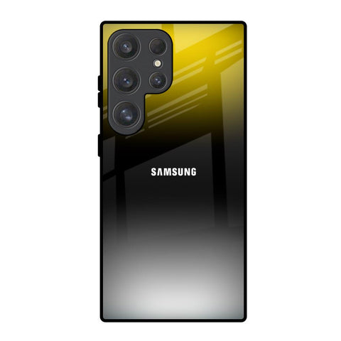 Yellow Shadow Glossy Case for Samsung Galaxy S25 Ultra 5G