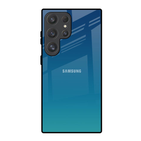 Celestial Blue Glossy Case For Samsung Galaxy S25 Ultra 5G