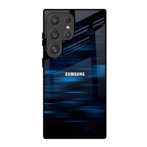 Blue Rough Abstract Glossy Case for Samsung Galaxy S25 Ultra 5G