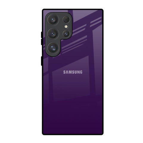 Dark Purple Glossy Case for Samsung Galaxy S25 Ultra 5G