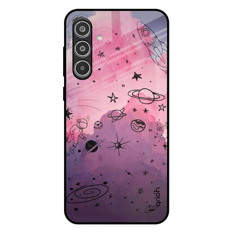 Space Doodles Glossy Case for Samsung Galaxy A56 5G