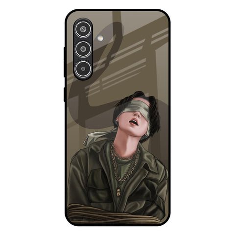 Blind Fold Glossy Case for Samsung Galaxy A56 5G