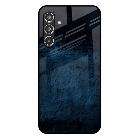 Dark Blue Grunge Glossy Case for Samsung Galaxy A56 5G