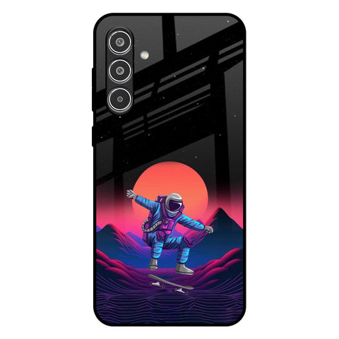 Retro Astronaut Glossy Case for Samsung Galaxy A56 5G