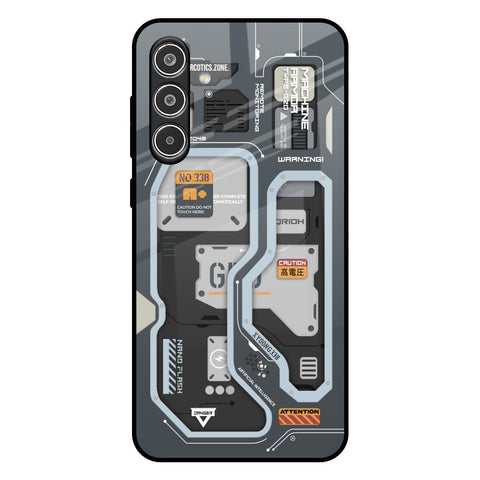Retro Futuristic Glossy Case for Samsung Galaxy A56 5G