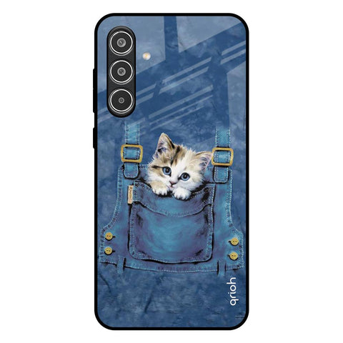 Kitty In Pocket Glossy Case For Samsung Galaxy A56 5G