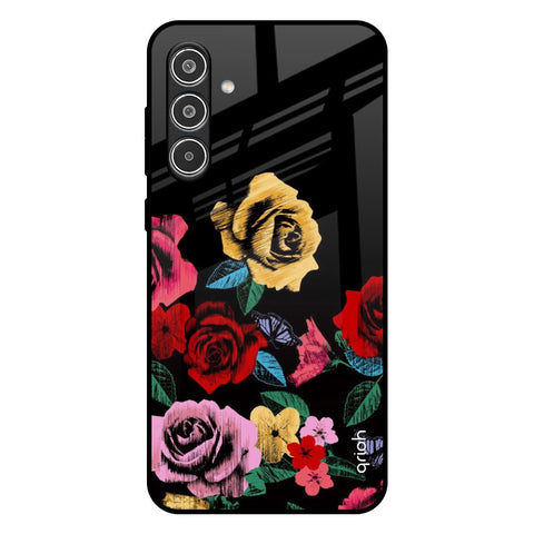 Floral Decorative Glossy Case For Samsung Galaxy A56 5G